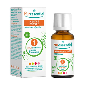 Puressentiel Hortelã-Pimenta Bio1 Óleo Solução Oral Gotas 10ml  Puressentiel Hortelã-Pimenta Bio1 Óleo Solução Oral Gotas 10ml