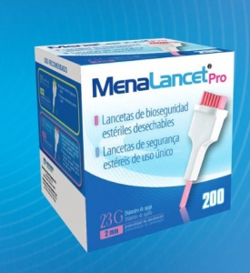 Menalancet Pro Pl Lanceta 23g X 200 Menalancet Pro Pl Lanceta 23g X 200