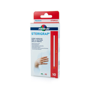 M-Aid Sterigrap Tira Sutura 75X3MM X10 M-Aid Sterigrap Tira Sutura 75X3MM X10