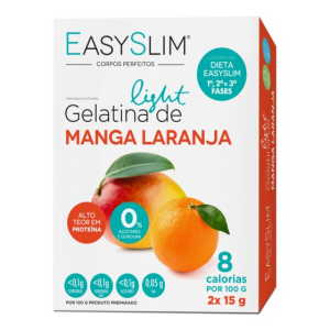 Easyslim Gelatin Saq Manga/Laranja 15gx2 Easyslim Gelatin Saq Manga/Laranja 15gx2
