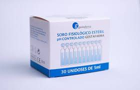 Soro Fisiológico Estéril Gestafarm Solução 5ml X25 Soro Fisiológico Estéril Gestafarm Solução 5ml X25