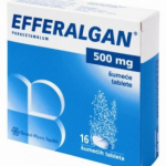 Efferalgan, 500mg Comprimidos Efervescentes X16