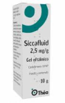 Siccafluid, 2,5 mg/g-10g Gel Oftlmico Frasco X1