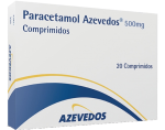 Paracetamol Azevedos, 500mg Comprimidos X20