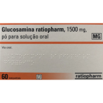 Glucosamina Ratiopharm MG, 1500mg P Soluo Oral Saquetas X60