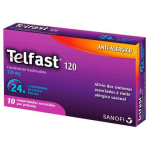 Telfast 120, 120mg Comprimidos Revestidos X10
