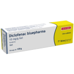 Diclofenac Bluepharma, 10 mg/g-100g Gel Bisnaga X1