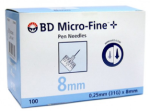 Bd Micro Fine+ Pl Ag Caneta 8mm Universal X100