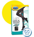 Scholl Light Legs Collant Compresso 60den Xl Preto