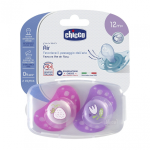 Chicco Physio Air Rosa Silicone +12m X2