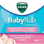 Vicks Babyrub Pomada Hidratante Calmante 50g