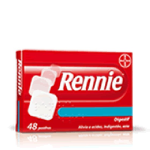 Rennie Digestif, 680/80mg Comprimidos Mastigveis X48