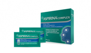 Aspirina Complex , 500mg + 30mg Saquetas Granulado Suspenso Oral X10