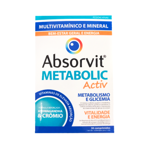 Absorvit Metabol Activ Comprimidos X100