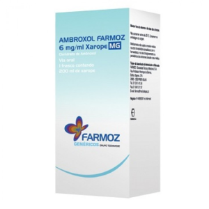 Ambroxol Farmoz MG, 6 mg/mL-200ml Xarope Medida X1 Ambroxol Farmoz MG, 6 mg/mL-200ml Xarope Medida X1