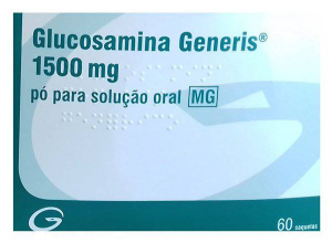 Glucosamina Generis MG, 1500 mg x 60 pó sol oral saq Glucosamina Generis MG, 1500 mg x 60 pó sol oral saq