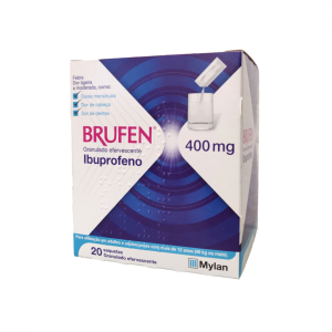 Brufen, 400mg 20 Saqueta Granulado efervescentes Brufen, 400mg 20 Saqueta Granulado efervescentes