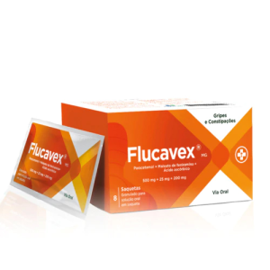 Flucavex MG, 500/25/200mg gran solução oral saquetas X8 Flucavex MG, 500/25/200mg gran solução oral saquetas X8