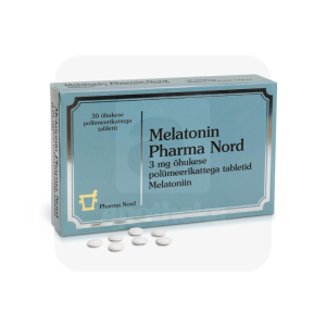 Melatonina Pharma Nord 3mg Comprimidos Revestidos - 30  Melatonina Pharma Nord 3mg Comprimidos Revestidos - 30