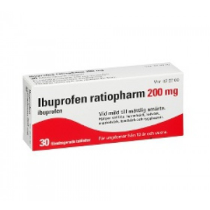 Ibuprofeno Ratiopharm MG, 200mg x20 comprimidos revestidos Ibuprofeno Ratiopharm MG, 200mg x20 comprimidos revestidos