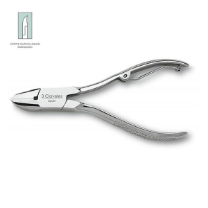 3 Claveles Alicate Cutículas 10cm 80050 3 Claveles Alicate Cutículas 10cm 80050