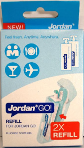 Jordan Go Refill Recarga Pasta Dentífrica Jordan Go Refill Recarga Pasta Dentífrica