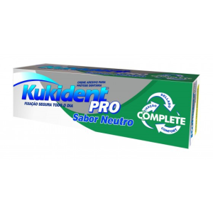 Kukident Pro Complete Creme Neutro Protese 47g Kukident Pro Complete Creme Neutro Protese 47g