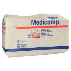 Medicomp Compressa 10x20cm X100 Medicomp Compressa 10x20cm X100