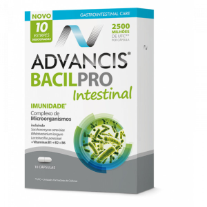 Advancis Bacilpro Intestinal Cápsulas X10 Advancis Bacilpro Intestinal Cápsulas X10