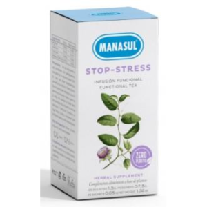Manasul Stop Stress Saquetas X25  Manasul Stop Stress Saquetas X25