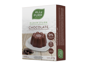 Allpura Pudim Zero Chocolate Saqueta 27g X2 Allpura Pudim Zero Chocolate Saqueta 27g X2