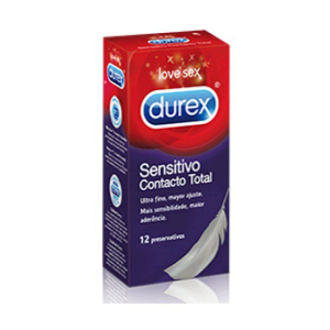 Durex Sensitivo Preservativo Contacto Total X12 Durex Sensitivo Preservativo Contacto Total X12