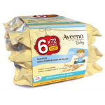 Aveeno Baby Pack Toalhitas Limpeza 6 x 72 Unidade(s)