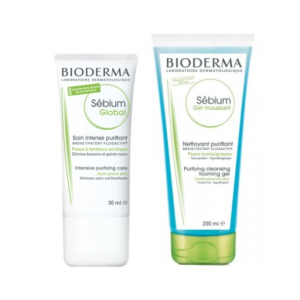 Bioderma Sébium Global Creme rosto concentrado + Gel Moussant Bioderma Sébium Global Creme rosto concentrado + Gel Moussant