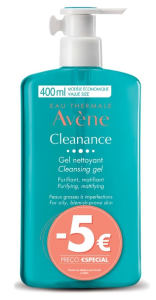 Avène Cleanance Gel Limpeza 400ml + Desconto 5€ Avène Cleanance Gel Limpeza 400ml + Desconto 5€