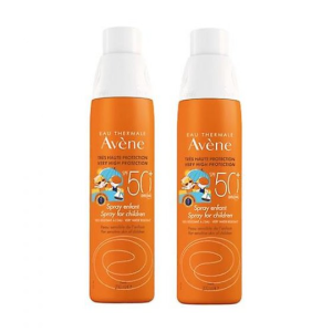 Avène Solar Duo Spray criança SPF50+ 2 x 200 ml Edição especial Avène Solar Duo Spray criança SPF50+ 2 x 200 ml Edição especial