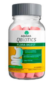 Aquilea Qbiotics Flora Digestiva Gomas Morango X30 Aquilea Qbiotics Flora Digestiva Gomas Morango X30