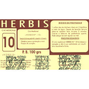 Herbis Chá N10 Herbis Chá N10