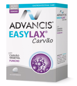 Advancis Easylax Carvão Vegetal+Funcho Comprimidos X45 Advancis Easylax Carvão Vegetal+Funcho Comprimidos X45