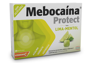 Mebocaína Protect Pastilha Lima-Mentol X20 Mebocaína Protect Pastilha Lima-Mentol X20