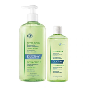 Ducray Extra Doux Champo Uso Frequente 400ml + Oferta 200ml Ducray Extra Doux Champo Uso Frequente 400ml + Oferta 200ml