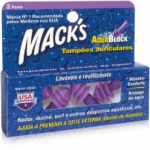 Mack S Aquablock Tampo Oto Silicone X4