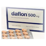 Daflon 500, 500mg Comprimidos Revestidos X60
