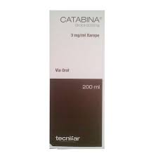 Catabina, 3 mg/mL-200 mL Xarope X1 Catabina, 3 mg/mL-200 mL Xarope X1