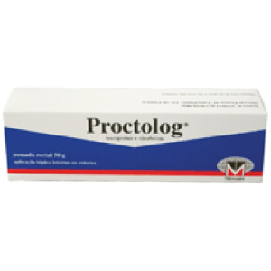 Proctolog, 5/58 mg/g-50g Pomada Rectal Bisnaga X1 Proctolog, 5/58 mg/g-50g Pomada Rectal Bisnaga X1