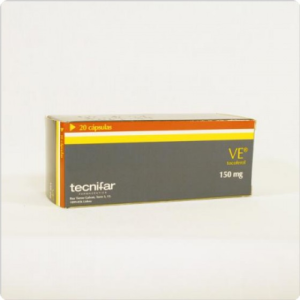 VE 150, 150mg Cápsulas X20 VE 150, 150mg Cápsulas X20
