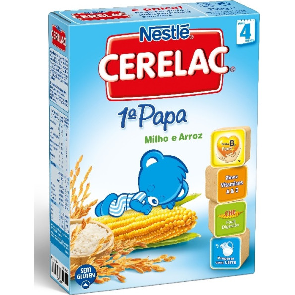 Farinha Cerelac Não Láctea Bolacha Maria 250g